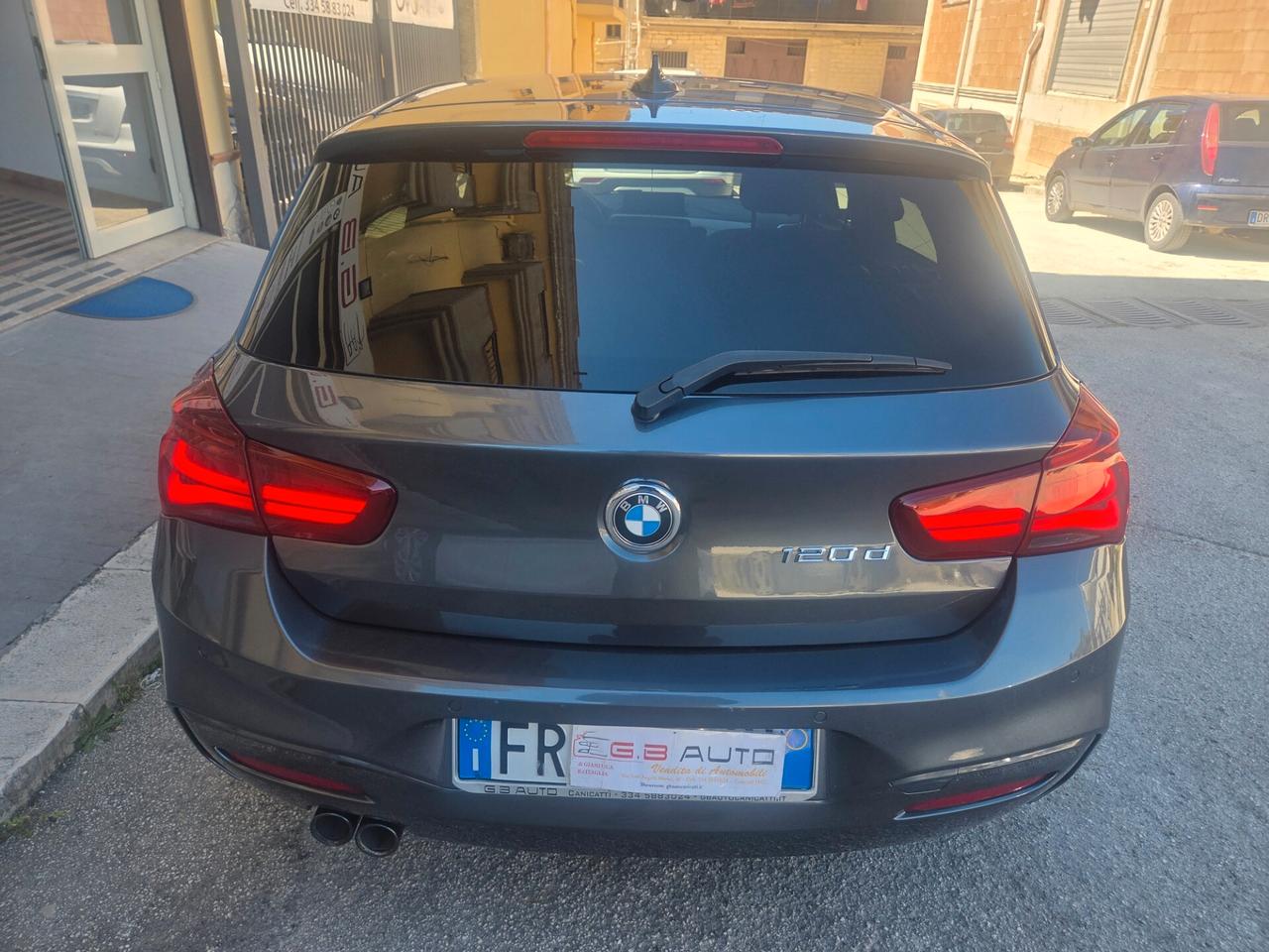 BMW 120D ANNO 2018 MSPORT TETTO APRIB KM CERTIFIC