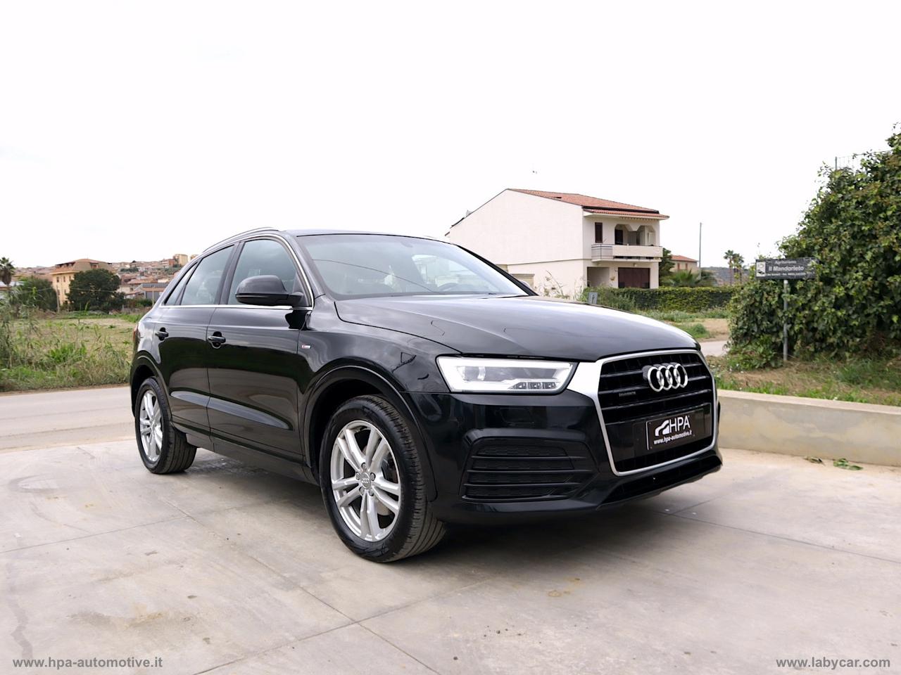 AUDI Q3 2.0 TDI 150CV QUATTRO S-LINE NAVI FULL LED PELLE