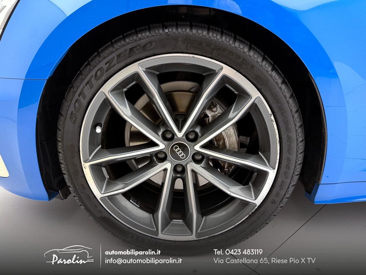 Audi A5 Sportback 40 2.0 tfsi mhev S-line edition S-tronic Blu Turbo