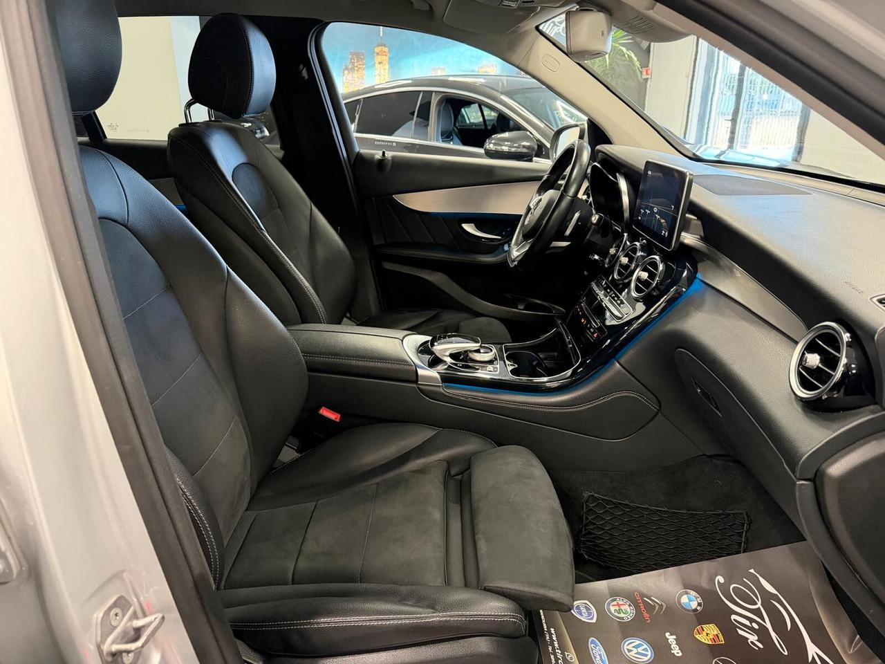 MERCEDES-BENZ GLC 250D 4MATIC PREMIUM 2.2 204CV PELLE NAVI CAM360° ANNO 2018