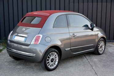 Fiat 500C 1.3 mjt 16v 95cv CABRIO CAPOTE ROSSA