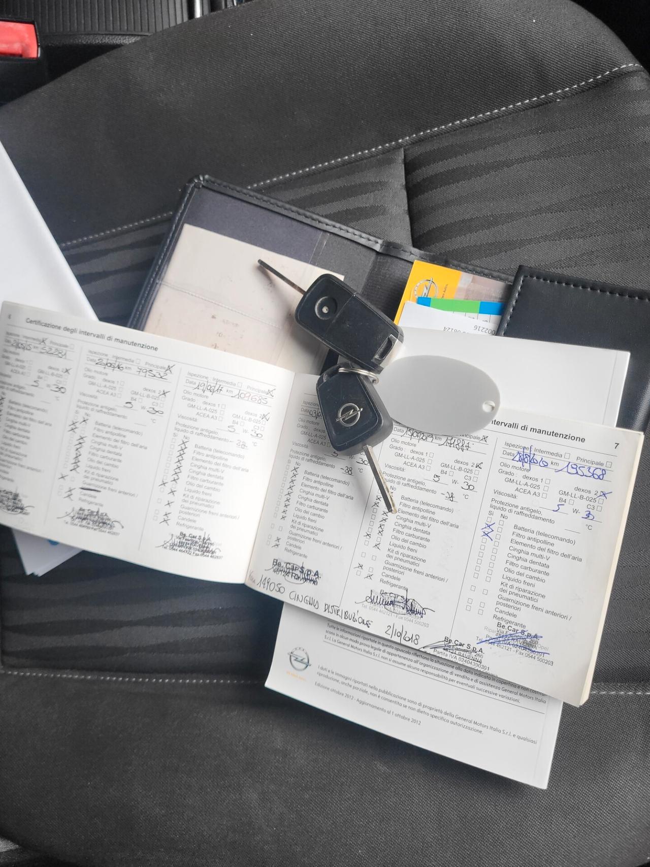 Opel Zafira 1.6 ECOM 7 POSTI metano