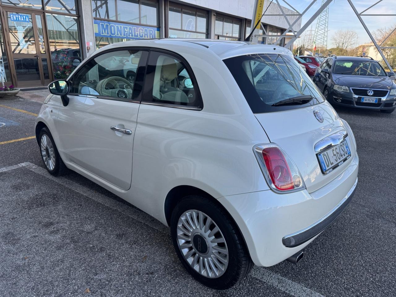 Fiat 500 1.2 Lounge bianco perla