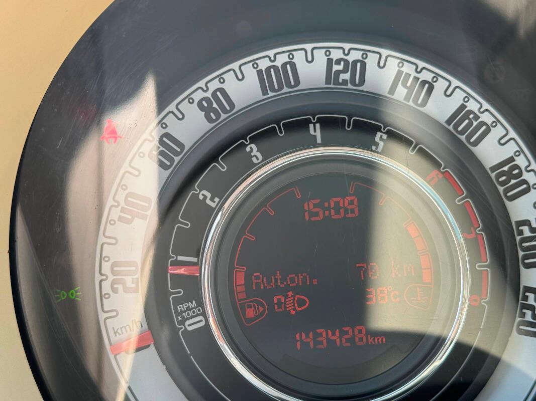 Fiat 500 1.2 Lounge 69cv OK NEOP. UNIPRO