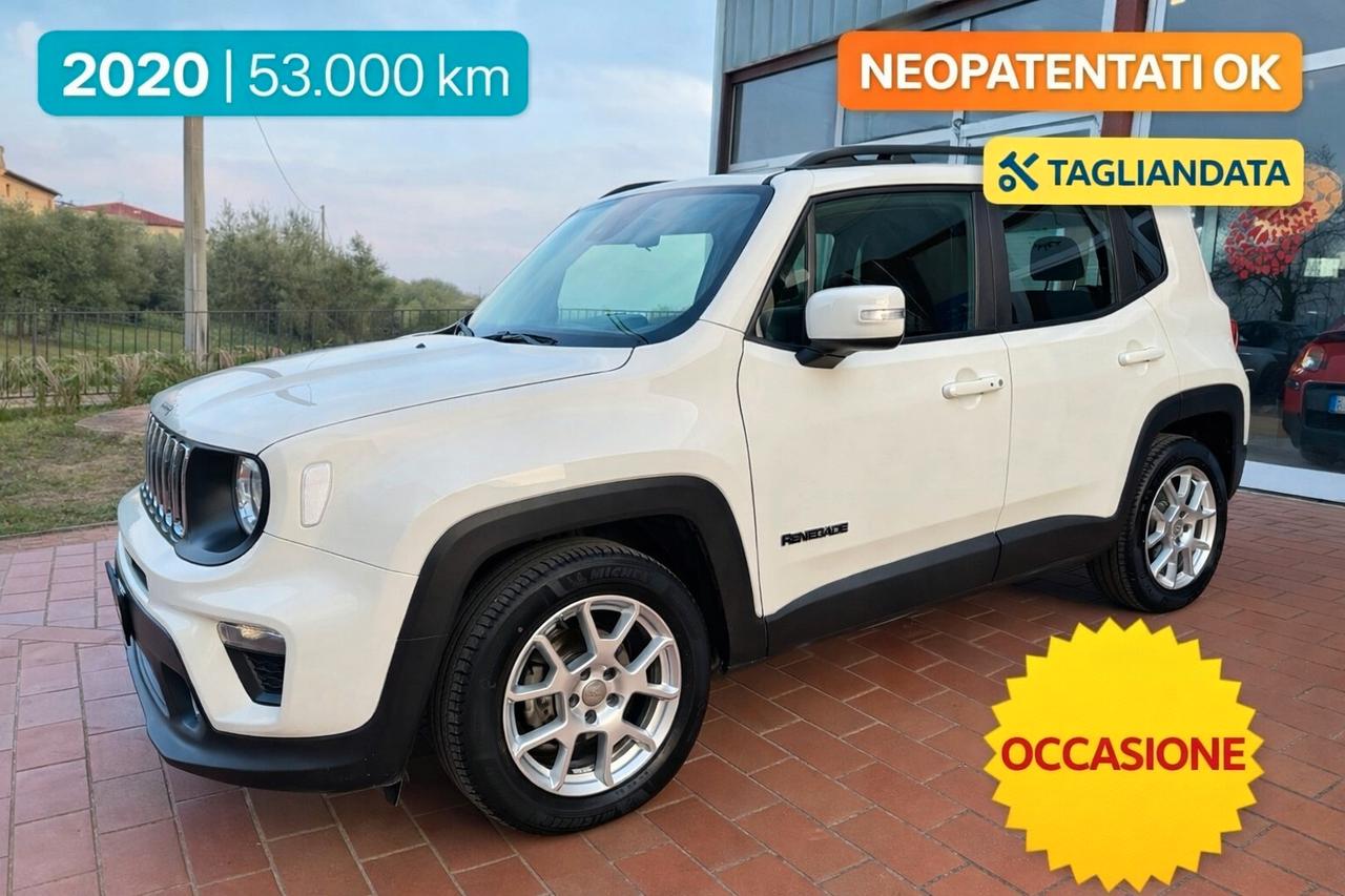 Jeep Renegade 1.6 Mjt soli 53000 km - da 120 euro al mese