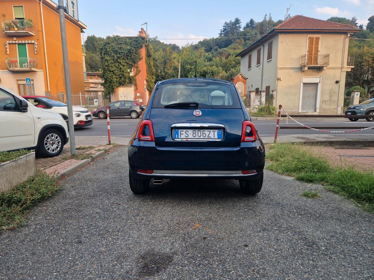Fiat 500 1.2 70CV "46.400 km" Carplay, Sensori, Fendinebbia