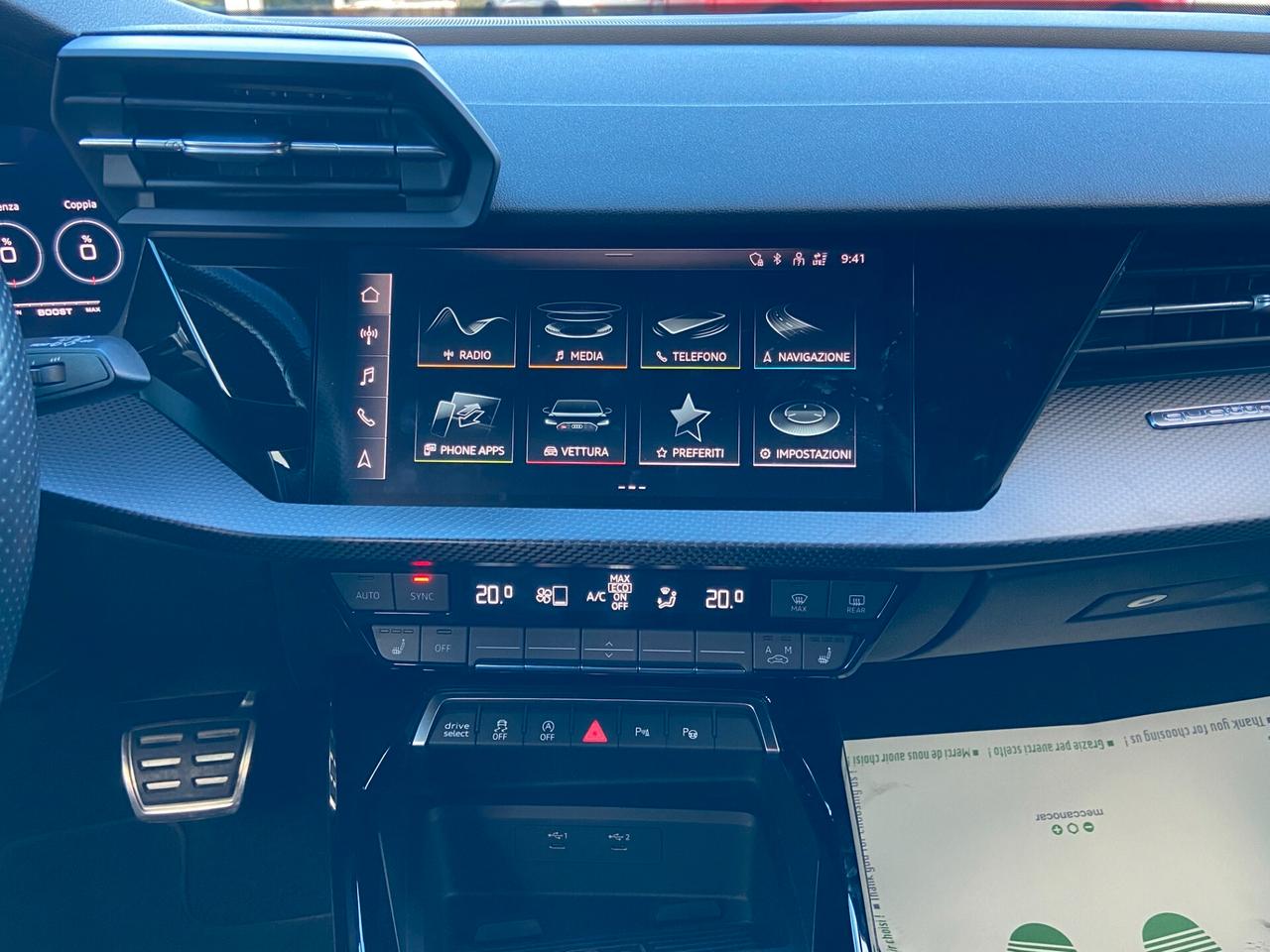 Audi RS3 Sportback 2.5 tfsi quattro s-tronic