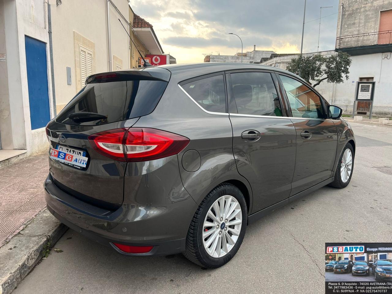 FORD C-MAX 1.5 TDCI 120CV TITANIUM X FULL OPT NAVI GRANDE NOV 2017 PERFETTA