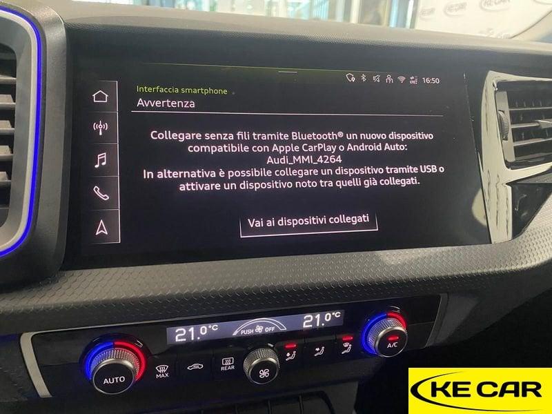 Audi A1 Sportback 30 TFSI S tronic Identity Black-GAR. 05/2029