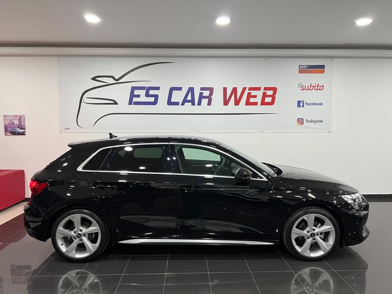 Audi A3 SPB 35 2.0 TDI STronic SLine Edition 150 cv