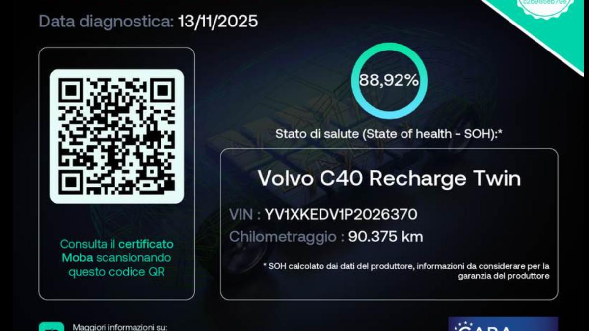 VOLVO C40 Recharge Twin Motor Awd Ultimate