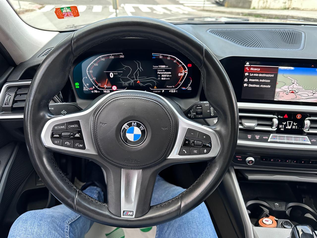 Bmw 320 320d Touring 190cv automatica Msport TETTO