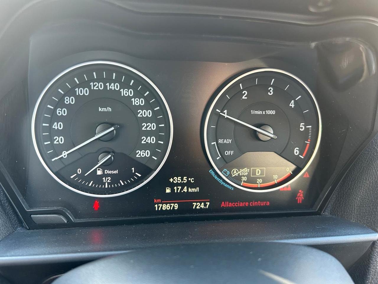 Bmw 116d 2.0 116 Cv URBAN AUTOM. LED/NAVI-2017