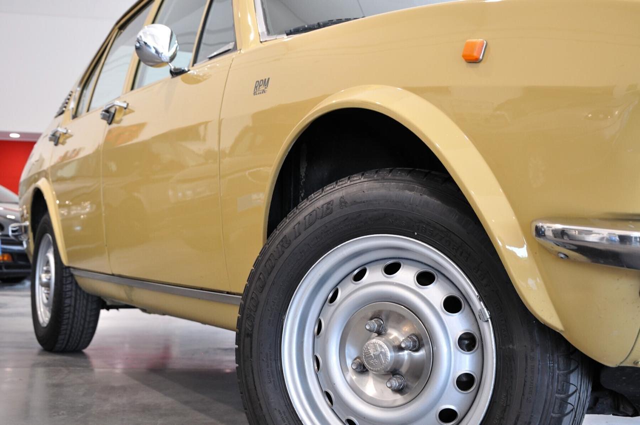 Alfa Romeo Alfetta 1.8 Giallo Piper ASI