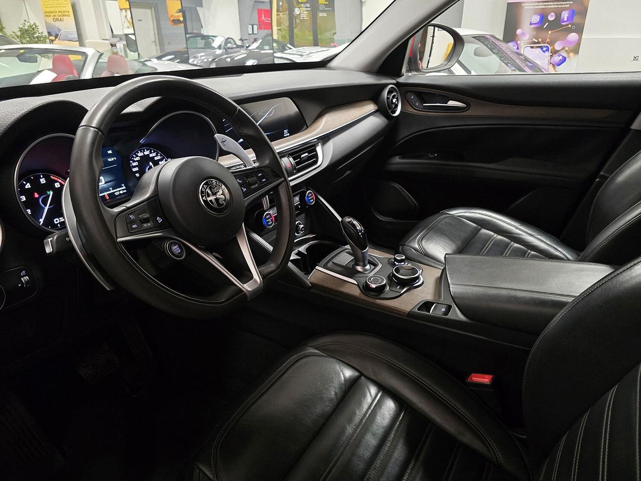 Alfa Romeo Stelvio 2.0 TURBO 280 CV AT8 Q4 ROSSO ALFA_SOLO 74MILA KM!