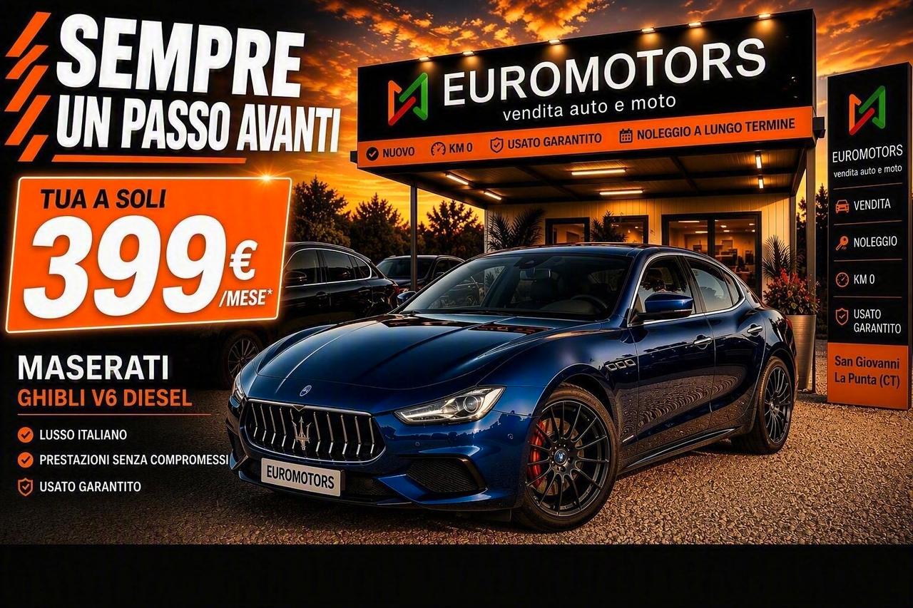 Maserati Ghibli Tua A SOLI 399€