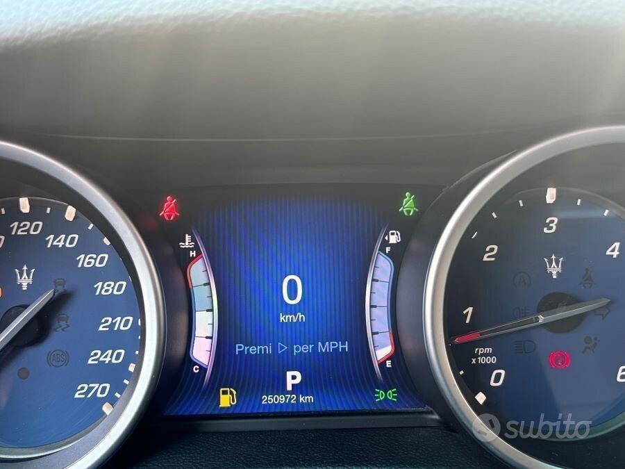 Maserati ghibli 3.0 D 249 CV CERTIFICATA ITALIA