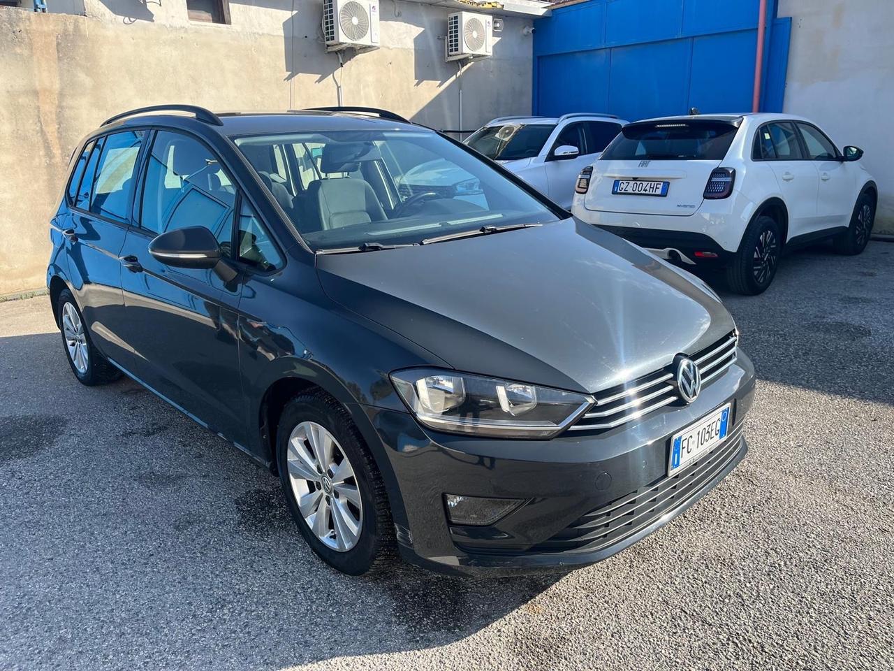 Volkswagen golf sportsvan 1.6 tdi/euro 6-full-2016