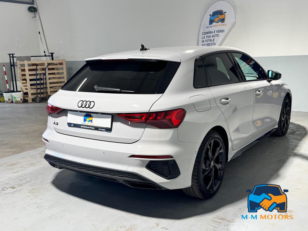 Audi A3 Sportback 35 1.5 tfsi mhev S line edition s-tronic Unipro S-line interno/esterno vernice exclusive