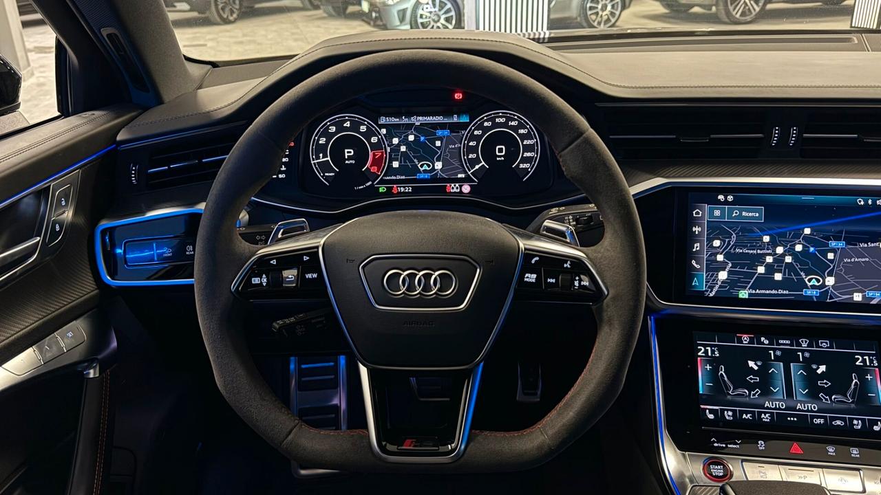 AUDI RS6 AVANT 4.0 TFSI V8 QUATTRO 2020 TETTO APRIBILE