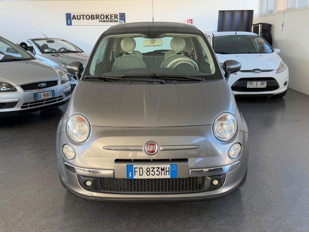 Fiat 500 1.2 Lounge TETTO PANORAMICO / APRIBILE ok neopatentati