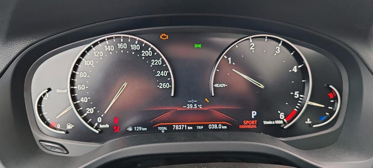 Bmw X3 xDrive 4x4 20d Km78.000 Incidentata