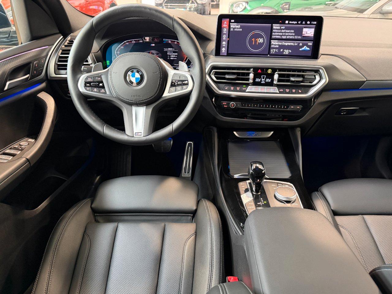 BMW X4 xdrive20d mhev 48V Msport-20" - Camera 360 - FULL - IVA