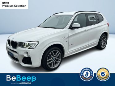 BMW X3 XDRIVE20D MSPORT AUTO MY16