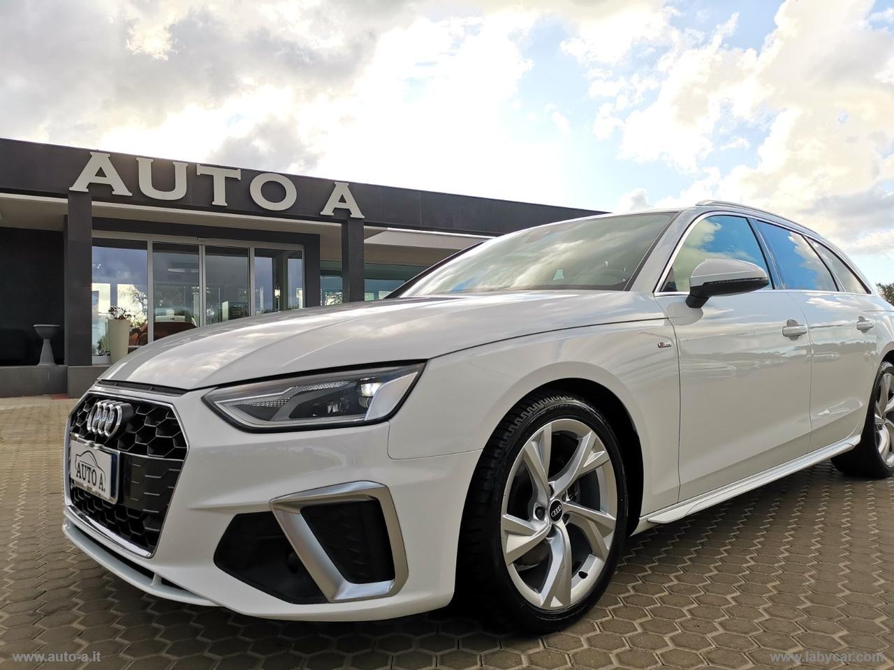 AUDI A4 AVANT 35 2.0 TDI MHEV S-TRONIC S-LINE EDITION