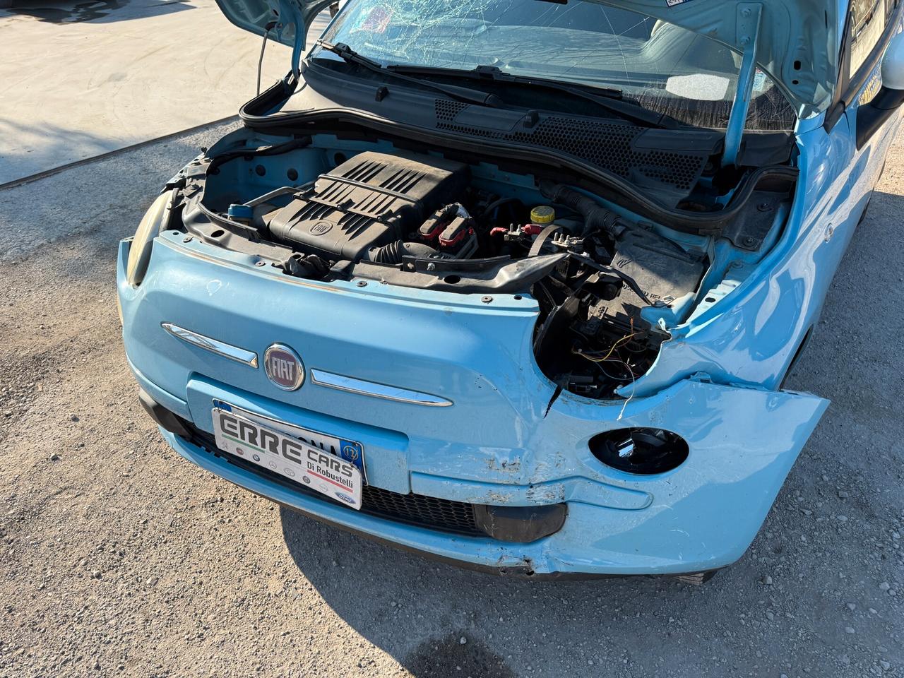 FIAT 500 2012 1.2 BENZINA *SINISTRATA *MARCIANTE