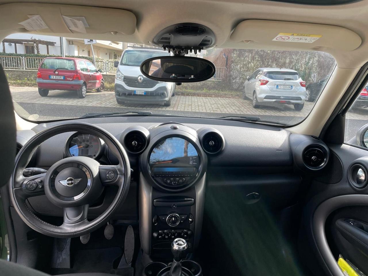 Mini One Countryman 1.6 D UNICO PROPRIETARIO CON GARANZIA COMPLETA EUROPEA DELLA CONFORMGEST X 12 MESI RINNOVABILE FINO A 60 MESI