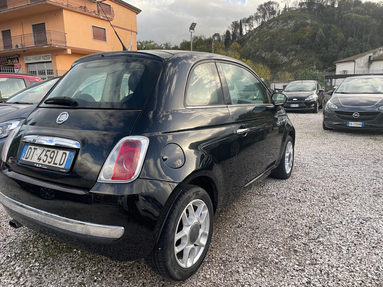 Fiat 500 1.2 BENZINA nero met. TAGLIANDO COMPLETO