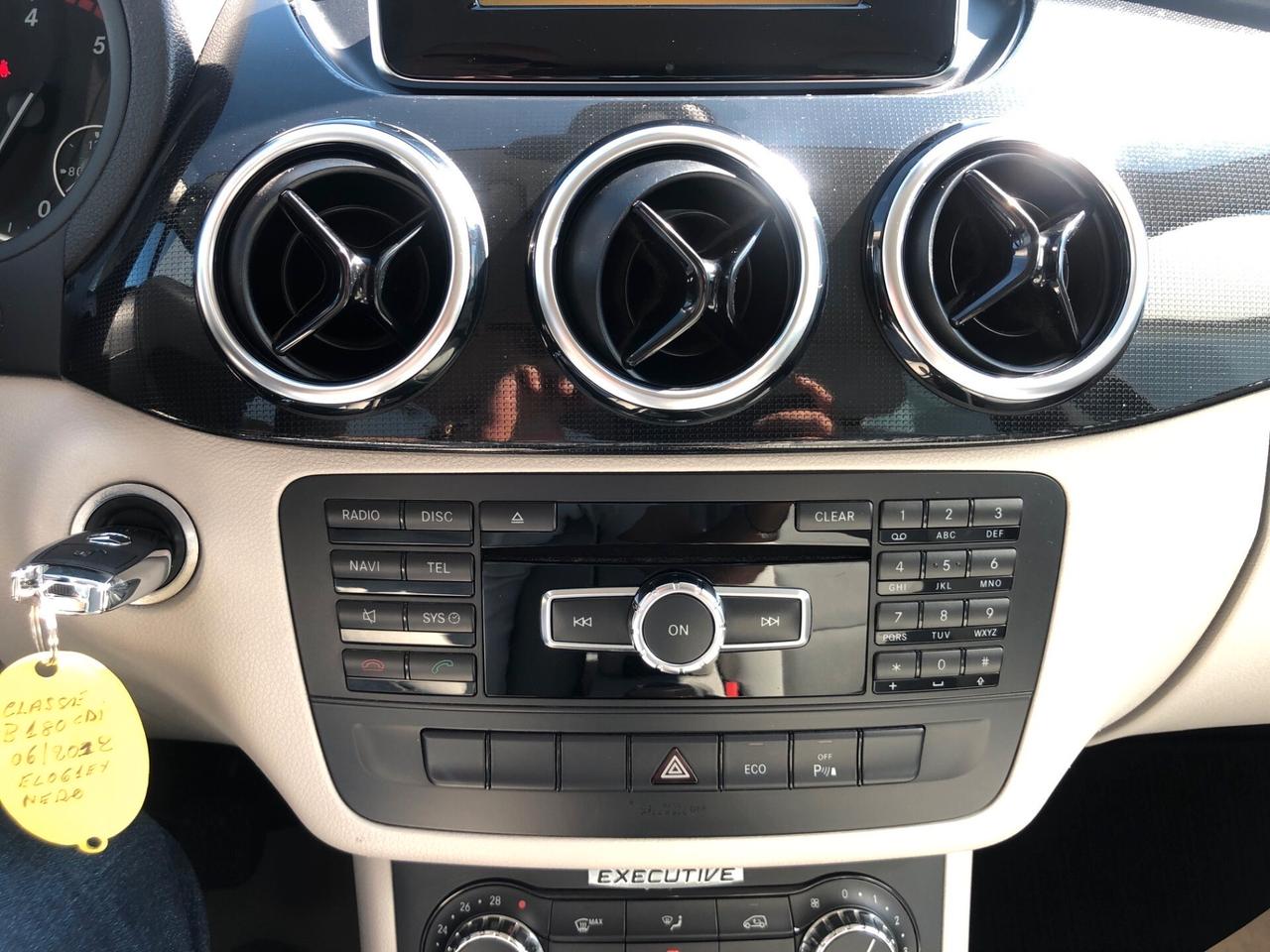 Mercedes-benz B 180 B 180 CDI BlueEFFICIENCY Executive, con gancio di traino.
