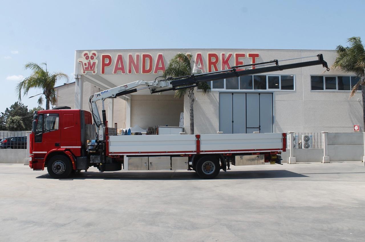 IVECO EUROCARGO 150E23 CASSONE CON GRU'