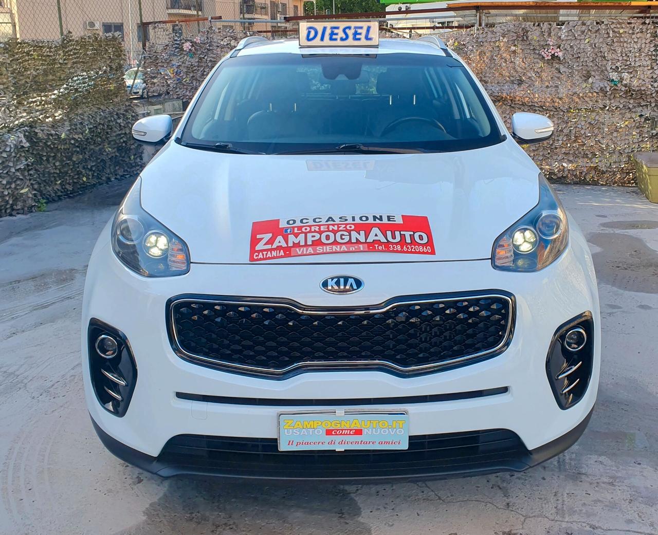 Kia Sportage 1.7 CRDI 115Cv NAVIGAT RETROC FINANZIABILE ZAMPOGNAUTO CT