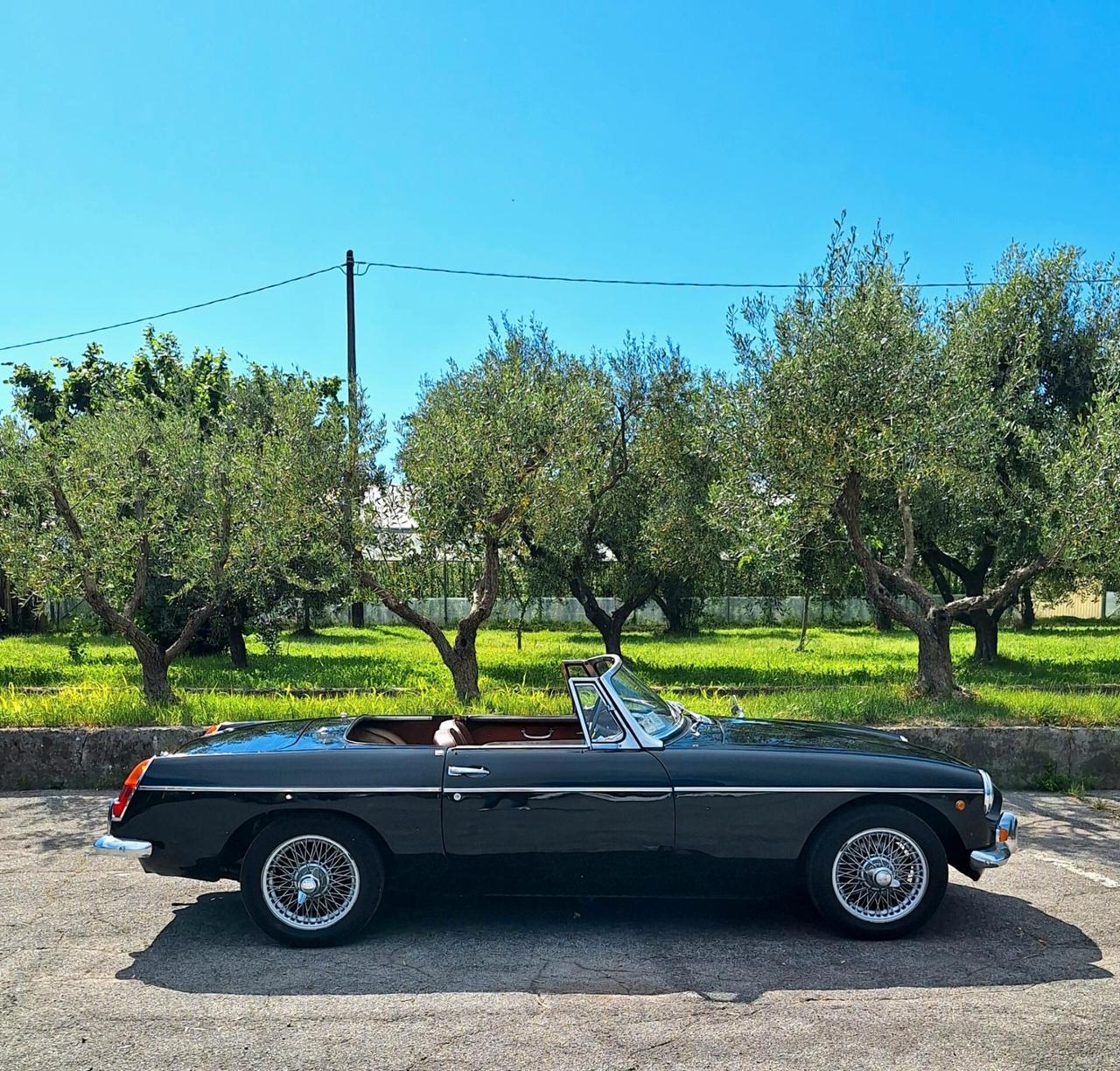 MGB ROADSTER - ASI - TARGA NERA PT