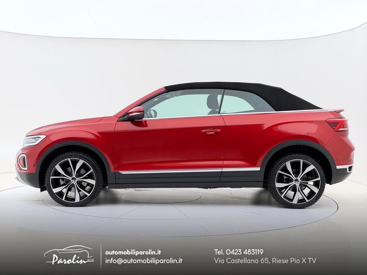 Volkswagen T-Roc Cabriolet 1.5 tsi Style dsg LED-Telecamera-CarPlay-19''