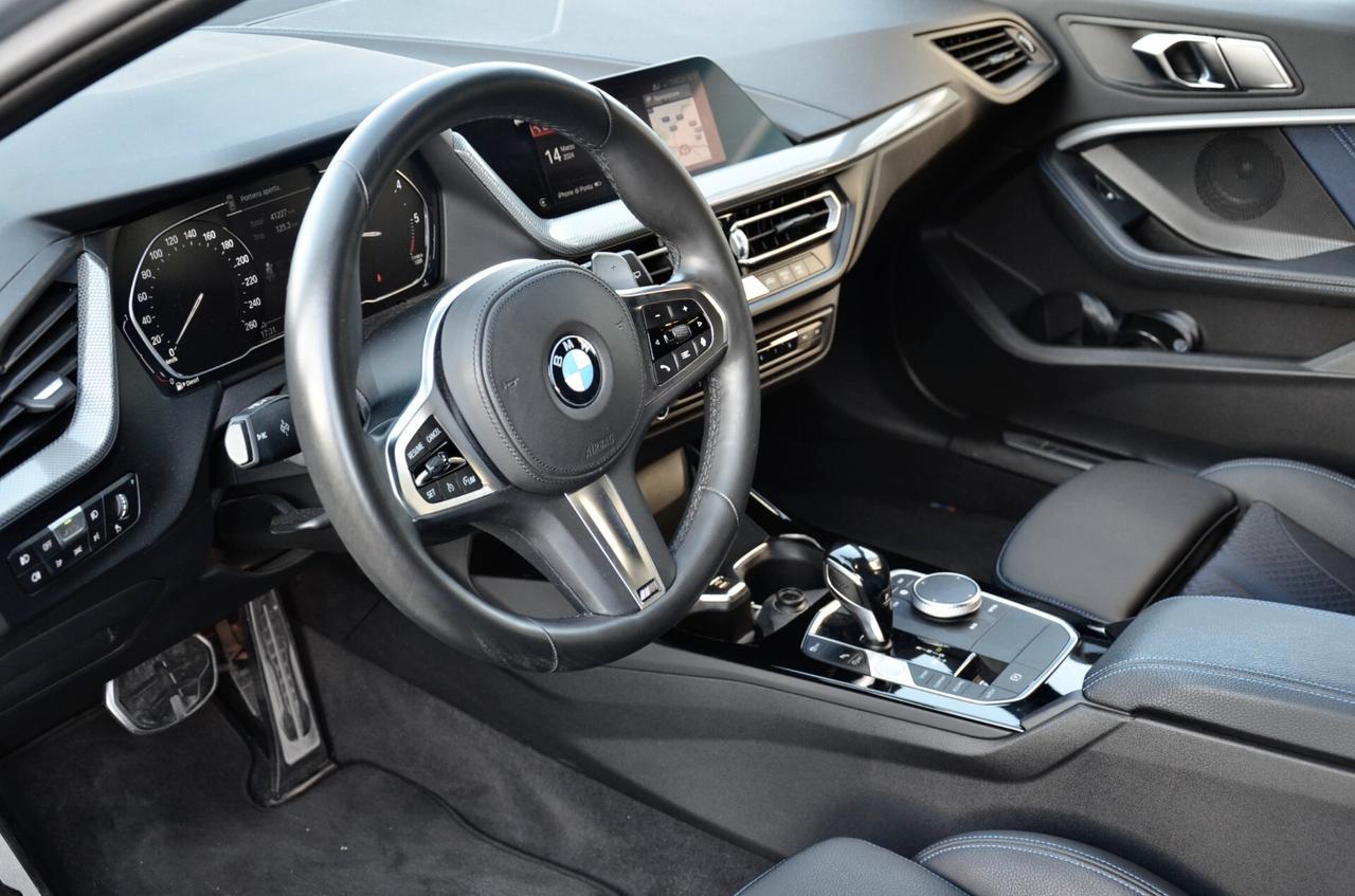 BMW 118d 5p Msport 150cv auto, NAVI, SERVICE UFF, 18", PERMUTE