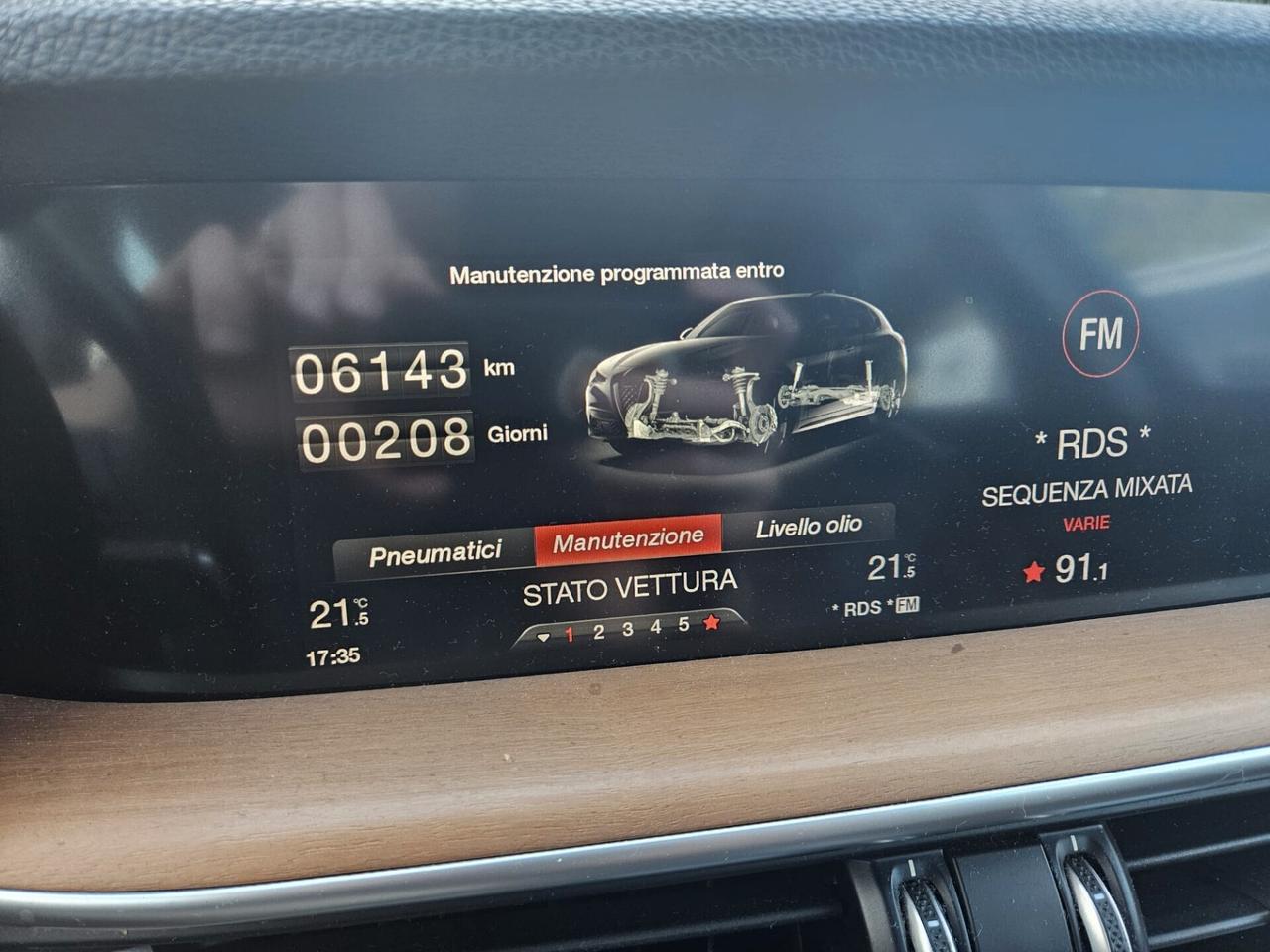 Alfa Romeo Stelvio 2.2 Turbodiesel 210 CV AT8 Q4 Super