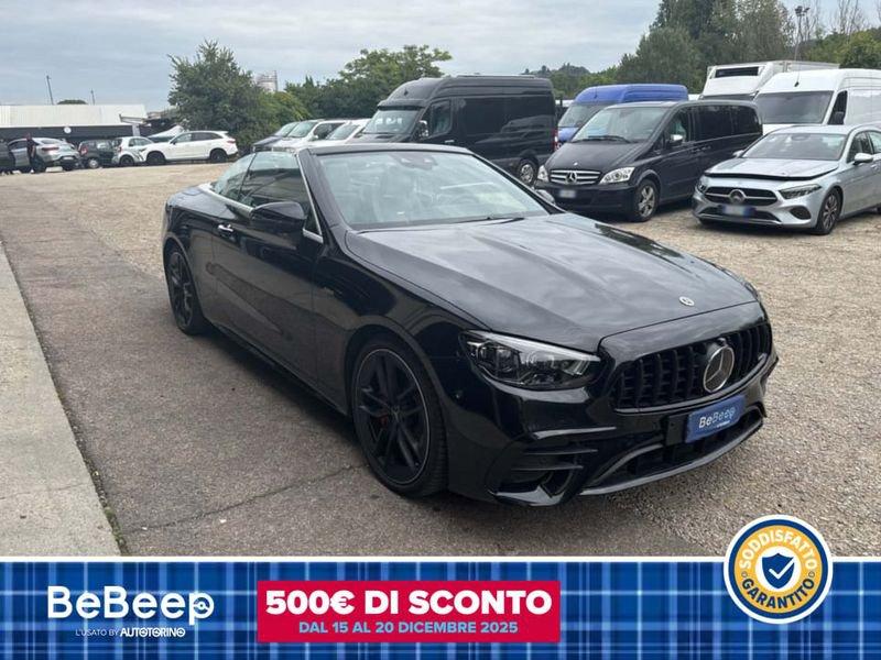 Mercedes-Benz Classe E Cbr E CABRIO 53 AMG MHEV (EQ-BOOST) 4MATIC + AUTO MY20