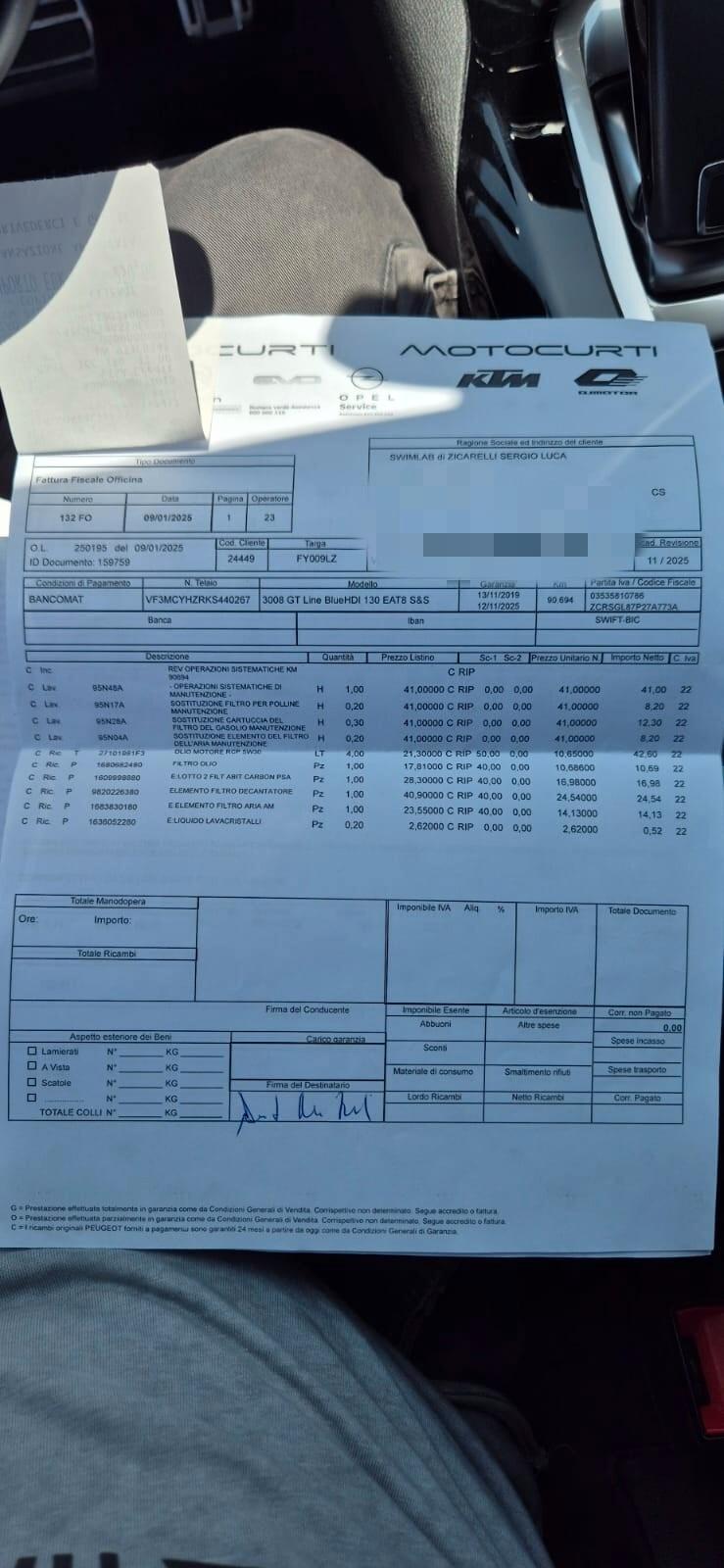 Peugeot 3008 BlueHDi 130 S&S EAT8 GT Line 11/2019