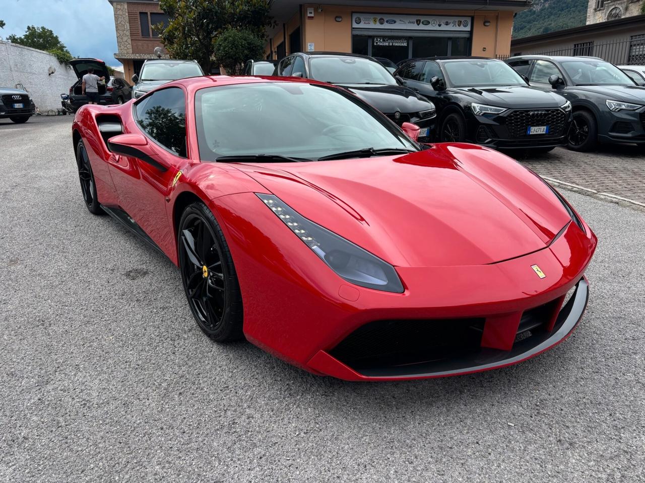 Ferrari 488 GTB ROSSO CORSA PERLA -FULL- CARBONIO TOTALE