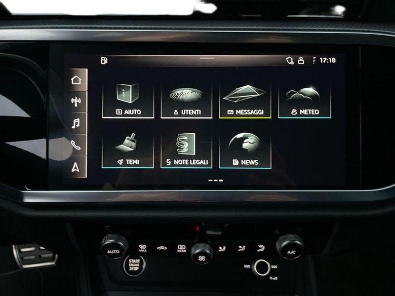 Audi Q3 I 2019 Sportback 35 2.0 tdi Identity Black s-tronic