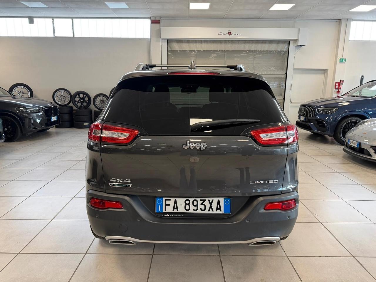 Jeep Cherokee 2.2 Mjt II 4WD Active Drive Limited+