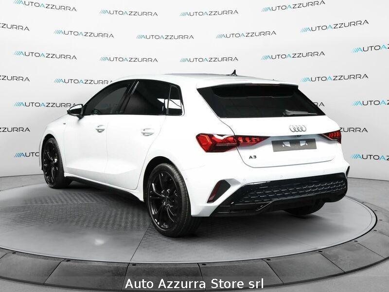 Audi A3 SPB 35 TFSI 150CV S line edition S-tronic *TETTO, 18", MATRIX, PROMO AZZURRA*