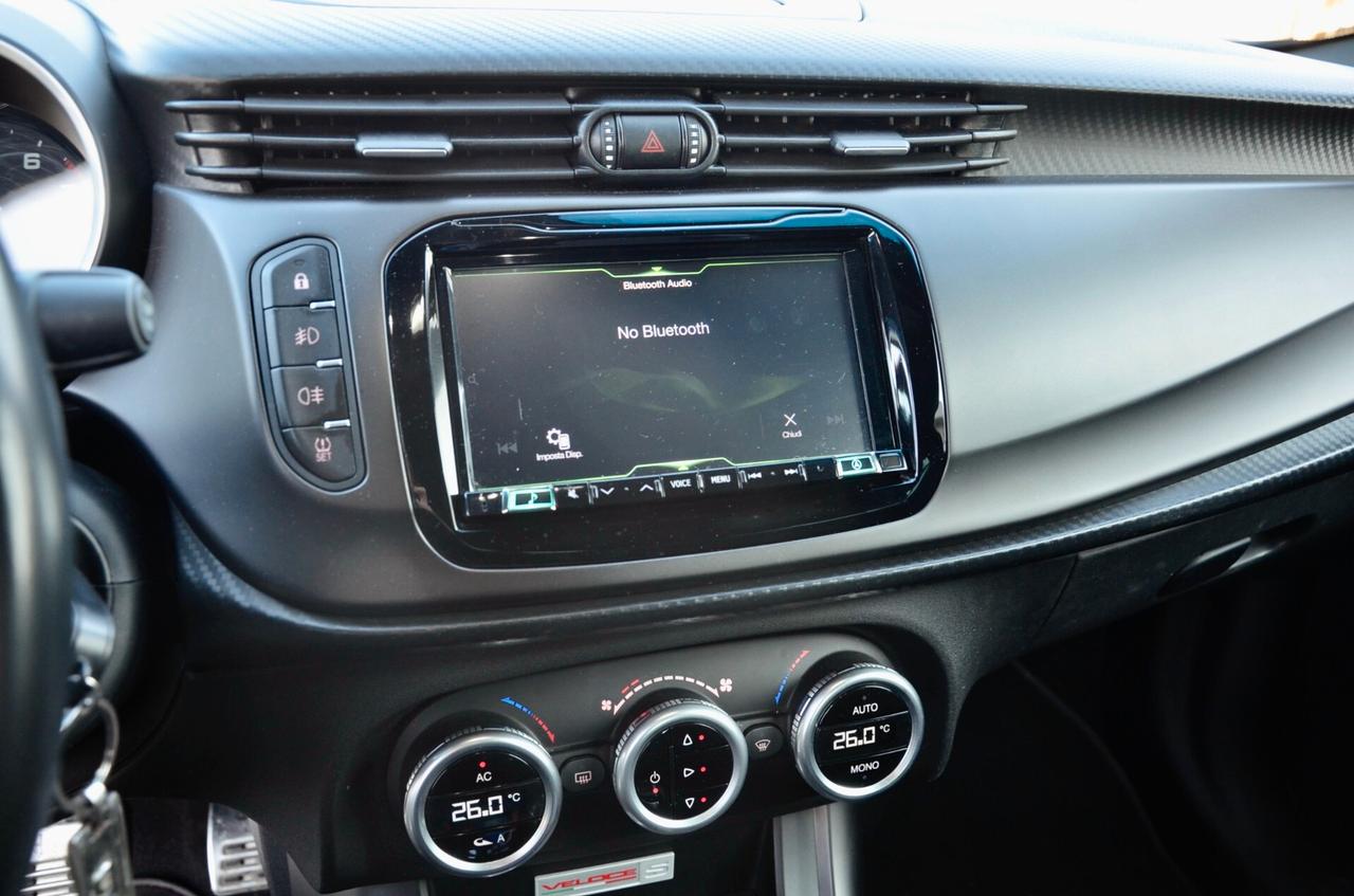 ALFA ROMEO GIULIETTA 1750 TURBO VELOCE S 240cv TCT, UNICOPROPRIETARIO, SERVICE CON FATTURE, EURO 6B, SCARICO, ASSETTO, FARI LED, PERMUTE