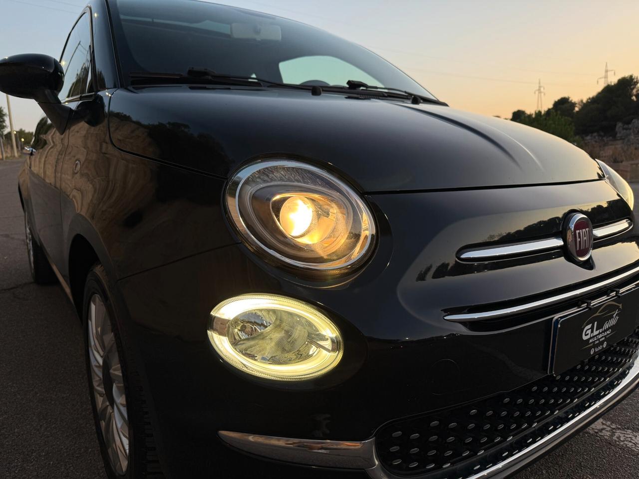 FIAT 500 LOUNGE/1.2 69 CV/TETTO/CERCHI 15"/LED