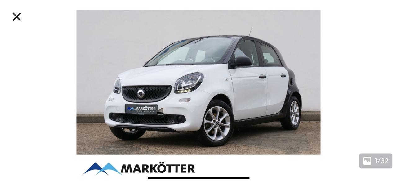 Smart ForFour 70 1.0 Passion Automatica