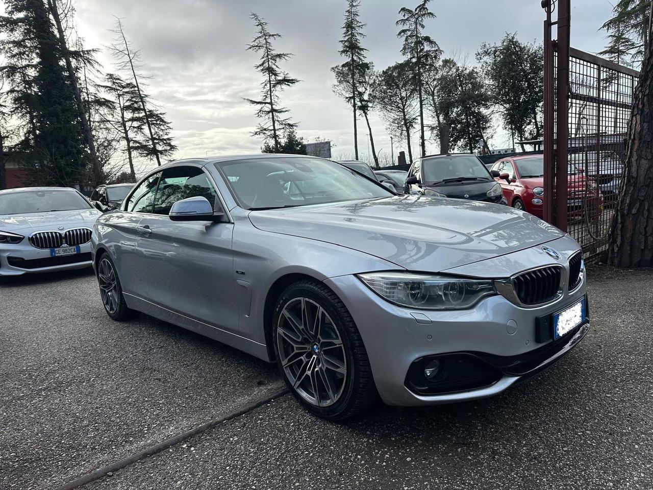 Bmw 425d Cabrio Msport motore nuovo 7000 km CERTIFICATO BMW UFFICIALE garanzia 24 mesi