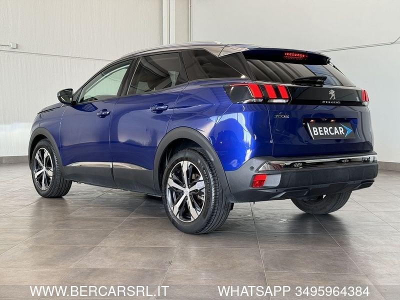 Peugeot 3008 BlueHDi 130 S&S Allure*AUTOM*PROIETTORI LED*MISTO PELLE*TETTO*SEDILI RISCALDATI*